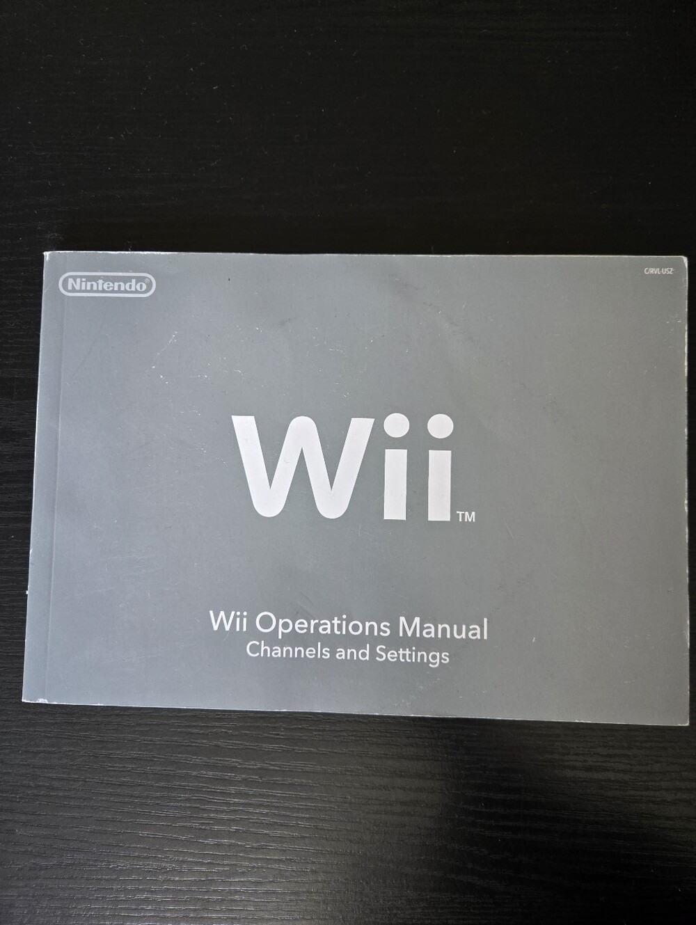 Nintendo Wii Operations Manual